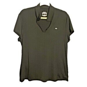 Willit Womens Shirt Size XL Activewear T-Shirt Black Short Sleeve FLAW